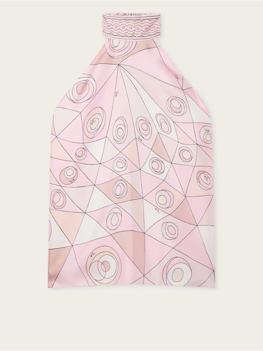 Pink Pucci Halter Top
